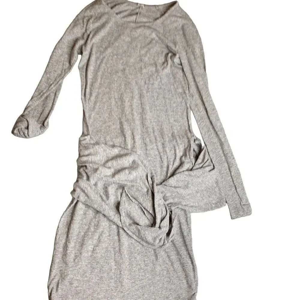 MONROW wrap dress gray size XS